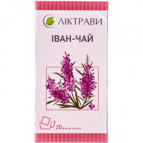 Іван-чай по 1,5 г у фільтр-пакетах, 20 шт. - Ліктрави
