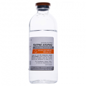 Натрію хлорид р-н д/інф. 0,9% фл. 200мл