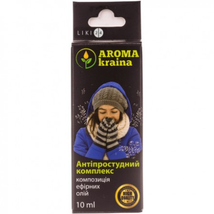 Арома Комп. еф. олій "Антипростудний комплекс"  10 мл