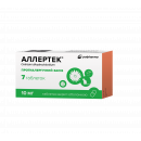 Аллертек таблетки по 10 мг, 7 шт.