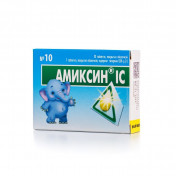 Аміксин IC таблетки по 0,06 г, 10 шт.