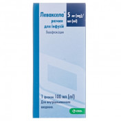 Леваксела р-н д/інф.5мг/мл 100мл №1