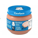 М'ясне пюре Gerber Ніжна індичка, 80 г