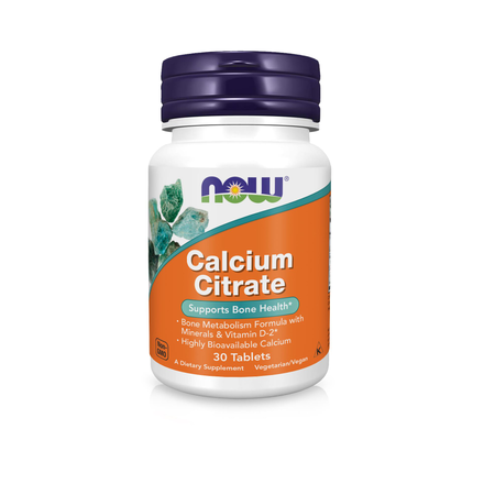 Вітаміни NOW Foods КАЛЬЦіЮ ЦИТРАТ табл. №30