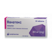 Ванатекс таблетки по 80 мг, 28 шт.