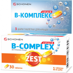 Зест  В-комплекс ретард №30