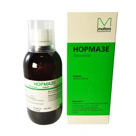 Нормазе сироп, 200 мл