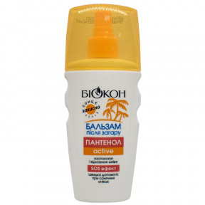Бальзам після засмаги БІОКОН "Пантенол-актив", 160 мл