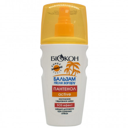 Бальзам після засмаги БІОКОН "Пантенол-актив", 160 мл