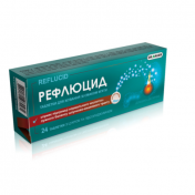Рефлюцид табл. жув. зі смак. м'яти №24