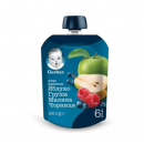 Фруктове пюре Gerber Яблуко, груша, малина, чорниця, 90 г