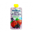 Хаманек пюре пауч Яблуко-Персик-Бузина 100г