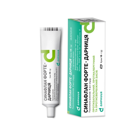 Сінафлан Форте-Дарниця крем 1мг/г туба 15г