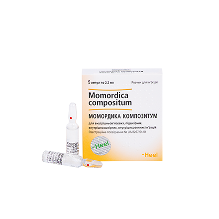 Момордика Композитум розчин для ін'єкцій в ампулах по 2,2 мл, 5 шт.