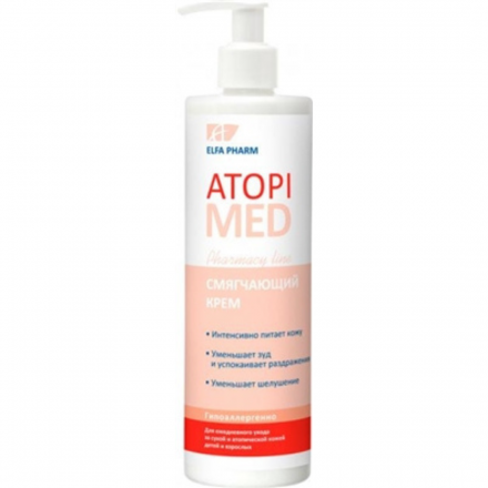Ельфа Фарм Atopi Med Пом'якшуючий крем 400мл