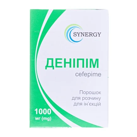 Деніпім пор.д/р-ра д/ин.1000мг №1 фл