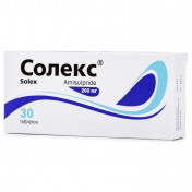 Солекс пігулки по 200 мг, 30 шт.