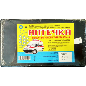 Аптечка універсальна першої допомоги у футлярі Віола