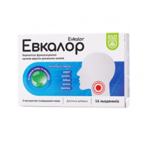 Евкалор льод. м&amp;apos;ята-евкаліпт №16 Баум Фарм
