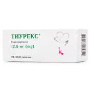 Тиурекс таблетки по 12,5 мг, 90 шт.