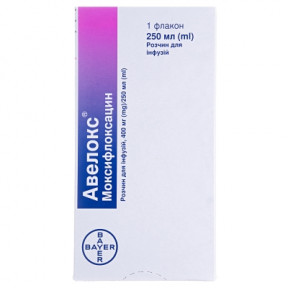 Авелокс р-н 400мг 250мл №1