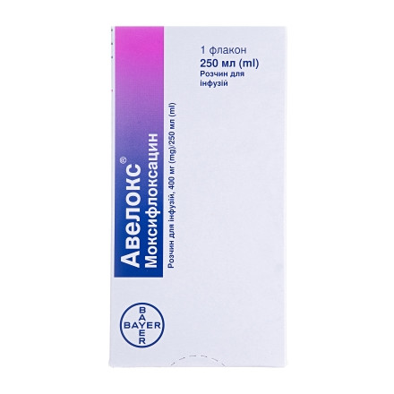 Авелокс р-н 400мг 250мл №1