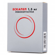 Ескапел таблетка по 1.5 мг, 1 шт.