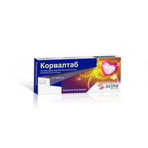 Корвалтаб таблетки, 20 шт.
