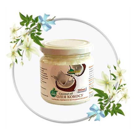 Адверсо олія харчова Кокосова хол. відж. 200 мл