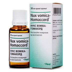Нукс воміка-гомаккорд краплі, 30 мл