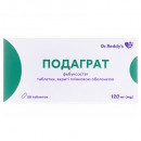 Подаграт табл.п/п/о 120мг №28