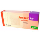 Амприл таблетки по 5 мг, 30 шт.