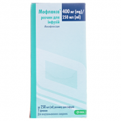 Мофлакса р-н д/інф.400мг/250мл фл.250мл №1