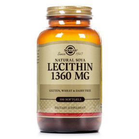 Солгар Лецитин соєвий капсули N100