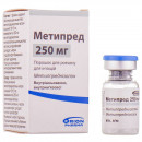Метипред порошок для розчину для ін'єкцій по 250 мг у флаконі