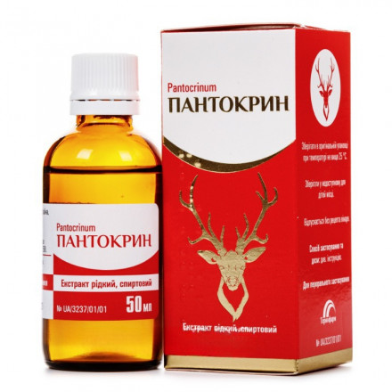 Пантокрин тонізуючий засіб, 50 мл
