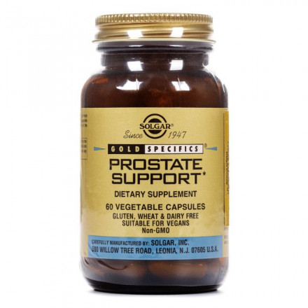 Солгар простата плюс капсули, 60 шт.