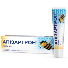 Апізартрон мазь від болів у суглобах та м'язах, 20 г