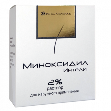 Міноксидил Інтелі розчин 2%, 60 мл