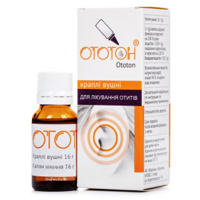 Ототон капли ушные, 16 г