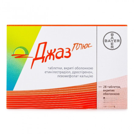 Джаз плюс таблетки, 28 шт.