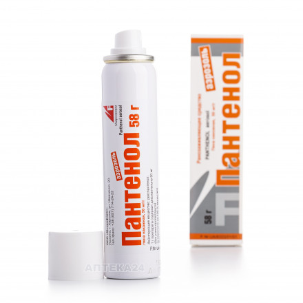 Пантенол аерозоль, 58 г