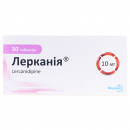 Лерканія табл в/о 10мг №30(10х3)