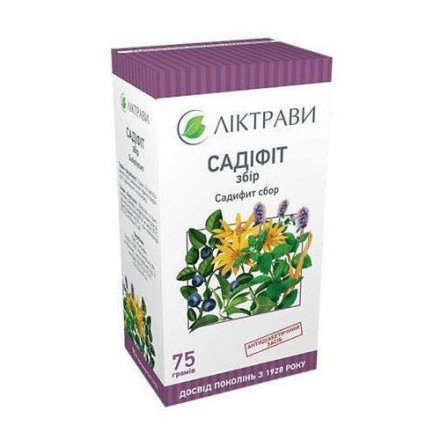 Садіфіт збір 75 г - Ліктрави