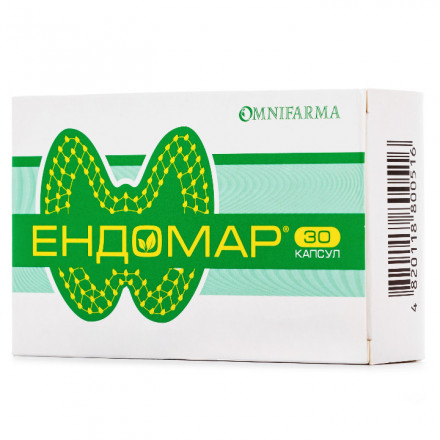 Ендомар дієтична добавка, капсули, 30 шт.