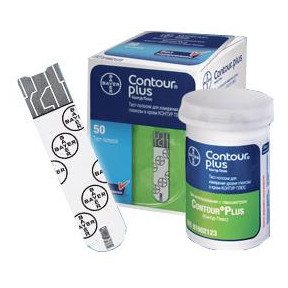 Тест-смужка CONTOUR® PLUS №50 спец