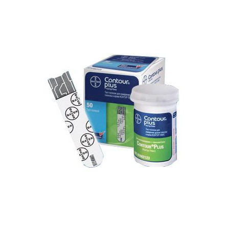 Тест-смужка CONTOUR® PLUS №50 спец
