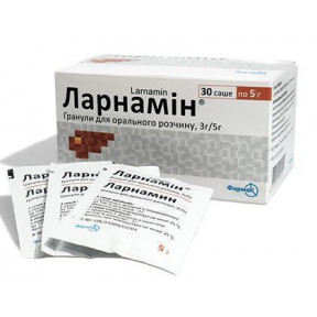 Ларнамин гранулы для орального раствора в саше по 3 г/5 г, 30 шт.