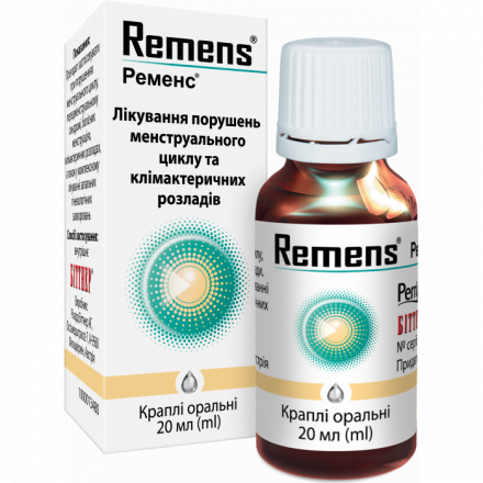 Ременс капли, 20 мл