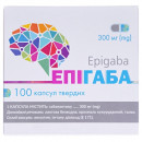 Епігаба капс.300мг №100 (10х10)